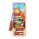 Cat Books Bookmark